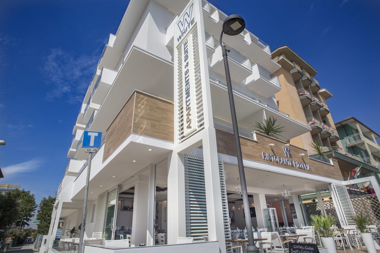 White Suite & Apartments Bellaria-Igea Marina Esterno foto